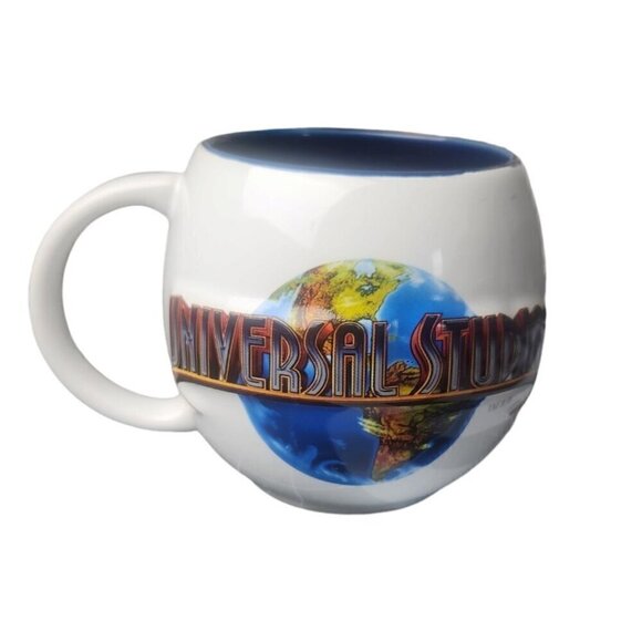 Vintage Universal Studios 2012 World Globe Collectible Ceramic Coffee Mug Cup - Picture 2 of 13